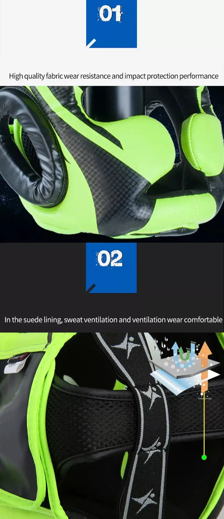 Pu Boxing Headgear
