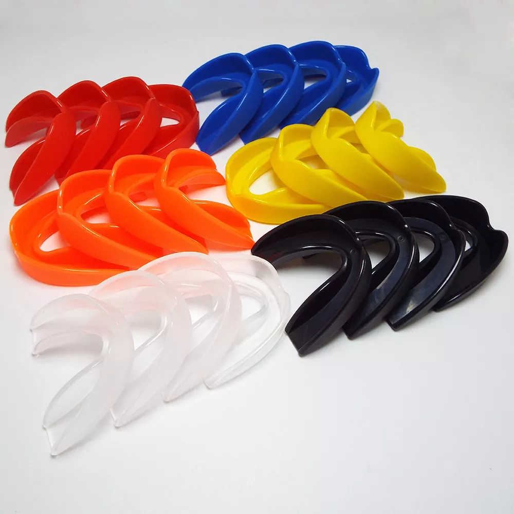 Mouth guard with protective storage case