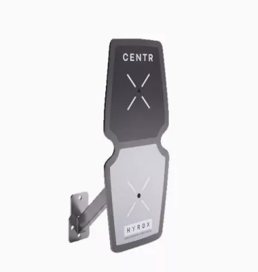 Modular bolt-on boxing frame with custom branding options on corner cushions