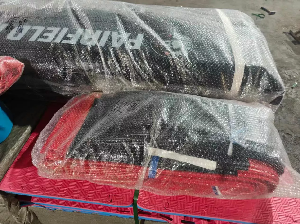 Factory-direct boxing ring shipment ready for global delivery with bundled gym equipment